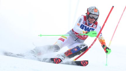 Petra Vlhov lors de l'épreuve de coupe du monde à Killington, le dimanche 28 novembre. (GREGORY SHAMUS / GETTY IMAGES NORTH AMERICA)