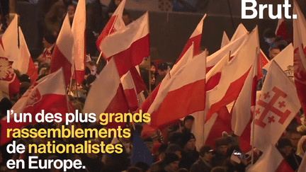 Brut : Pologne : la Marche de l’indépendance, l’un des plus grand rassemblements nationalistes