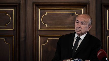 Gérard Collomb, le 6 juin 2019. (JEFF PACHOUD / AFP)