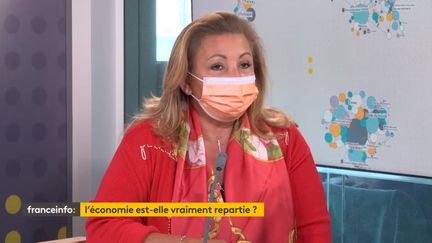 Sonia Arrouas, représentante des tribunaux de commerce, invitée&nbsp;éco du mercredi 1er juillet (FRANCEINFO / RADIOFRANCE)