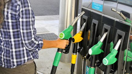 Le mouvement des "gilets jaunes" est né lors d'une fronde contre les prix des carburants, concrétisée lors d'une mobilisation le 17 novembre 2018. (HOUIN / BSIP / AFP)