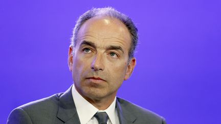 Le pr&eacute;sident de l'UMP, Jean-Fran&ccedil;ois Cop&eacute;, le 24 avril 2014 &agrave; Paris. (PATRICK KOVARIK / AFP)