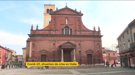 L'église de Codogno, en Italie (FRANCEINFO)