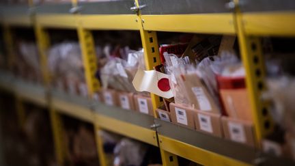 Des documents relatifs à une affaire, au pôle judiciaire de la gendarmerie nationale à Cergy-Pontoise, au nord-ouest de Paris, le 26 janvier 2021.&nbsp; (MARTIN BUREAU / AFP)