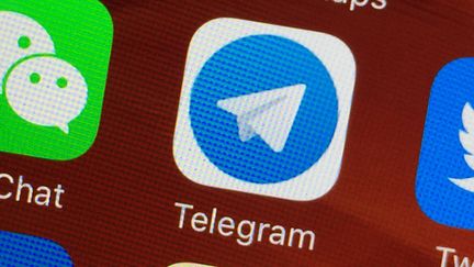 L'application russe de messagerie cryptée Telegram, utilisée par certains jihadistes pour communiquer. (AFP)