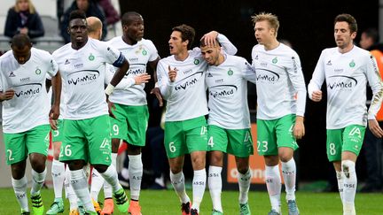 Les Verts en grande forme à Bordeaux (NICOLAS TUCAT / AFP)