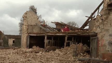 Creuse : après le passage de la tornade, les habitants de Pontarion témoignent (France 2)