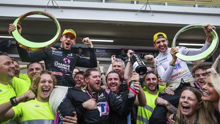 Esteban Ocon et Pierre Gasly au Grand Prix du Brésil 2024. (HOCH ZWEI / HOCH ZWEI)