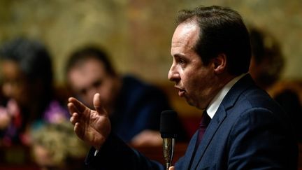 Jean-Christophe Lagarde, président de l'Union des démocrates indépendants. (PHILIPPE LOPEZ / AFP)