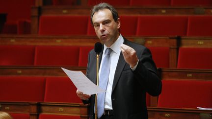 Le maire Les Républicains d'Evreux, Guy Lefrand. (THOMAS PADILLA / MAXPPP)