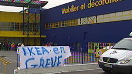 Magasin Ikéa en grève en février (France 2)