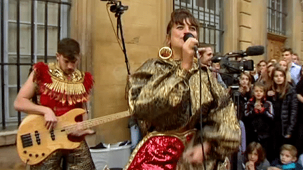 Deluxe en concert dans les rues d'Aix-en-provence
 (Capture d&#039;image France 3 / culturebox)