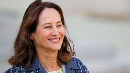 La ministre de l'Ecologie S&eacute;gol&egrave;ne Royal &agrave; l'Elys&eacute;e, &agrave; Paris, le 23 septembre 2015. (YANN BOHAC / CITIZENSIDE.COM / AFP)