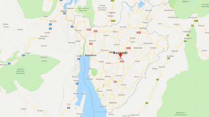 Gitega sera la nouvelle capitale burundaise en lieu et place de Bujumbura. (GOOGLE MAPS)