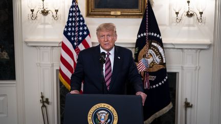 Donald Trump, le président américain, le 9 septembre 2020. (POOL / GETTY IMAGES NORTH AMERICA)