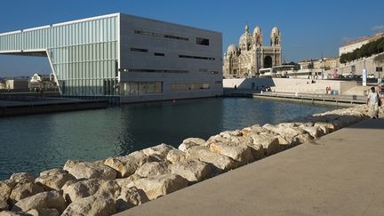 Le MuCEM, Musée des civilisations de l'Europe et de la Méditerranée, construit par l'architecte Rudy Riciotti, 1,25 million de visites depuis son ouverture en juin
 (ERIC BERACASSAT / AFP )