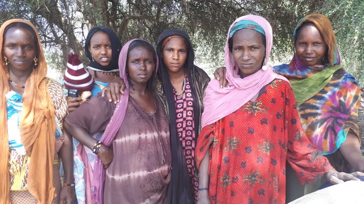 Des femmes réfugiées dans la région du lac Tchad (CLAUDE GUIBAL / RADIO FRANCE)