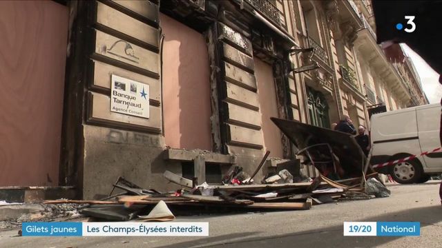 "Gilets Jaunes" : Les Manifestations Interdites Sur Les Champs-Élysées