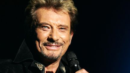 Johnny Hallyday en concert à Douai (22 septembre 2006)
 (Ludovic Maillard / PhotoPQR / La Voix du Nord / MaxPPP)