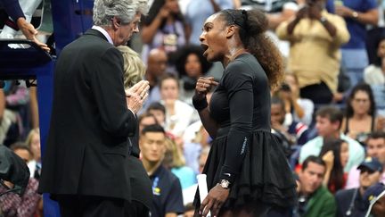 Serena Williams pique une grosse colère à l'US Open (TIMOTHY A. CLARY / AFP)