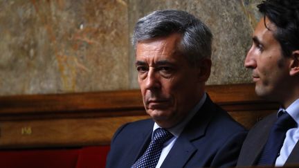 Henri Guaino lors d'une séance à l'Assemblée nationale, à Paris, le 15 juin 2016. (PATRICK KOVARIK / AFP)