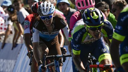 Romain Bardet (Ag2r) en difficulté (PHILIPPE LOPEZ / POOL)