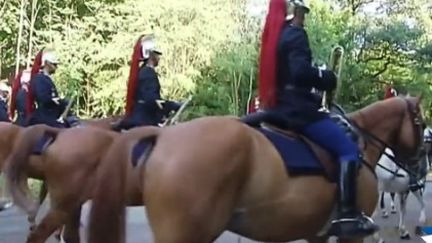 La Garde républicaine répète pour le 14 juillet