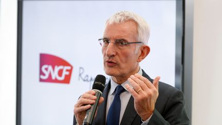 Guillaume Pepy, le patron de la SNCF&nbsp; (ERIC PIERMONT / AFP)