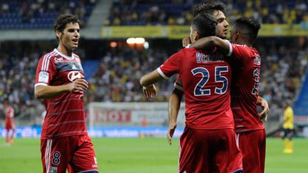 Les Lyonnais seront-ils à la fête en Ligue Europa ?  (SEBASTIEN BOZON / AFP)