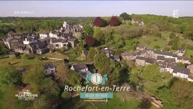 Rochefort-en-Terre élu "village préféré des Français" en 2016