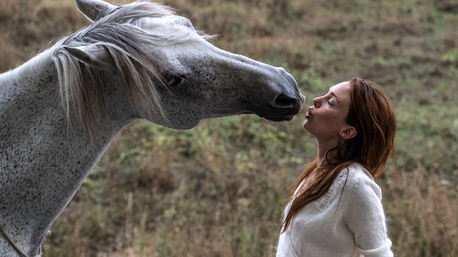 Elle se fait defoncer par.un cheval