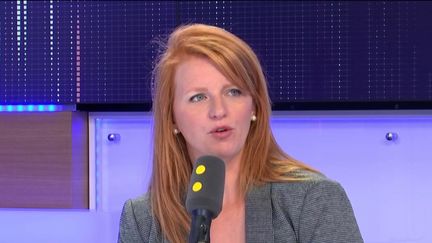 Ingrid Levavasseur, sur franceinfo, le 21 septembre 2019. (RADIO FRANCE / FRANCE INFO)