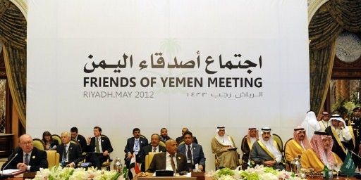 La conférence des pays donateurs «Amis du Yémen» le 23 mai 2012 à Riyad. (AFP PHOTO / FAYEZ Nureldine)