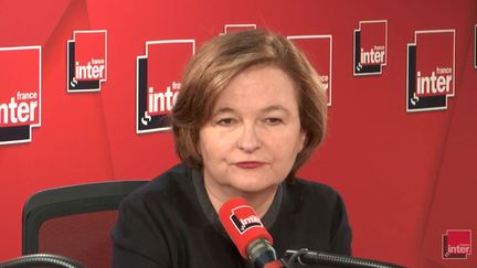 La ministre chargée des Affaires européennes Nathalie Loiseau, invitée de France Inter,&nbsp;mercredi 16 janvier.&nbsp; (FRANCE INTER / RADIOFRANCE)