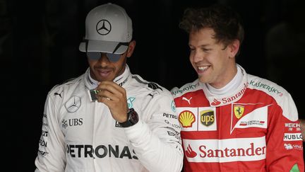 Lewis Hamilton (Mercedes) et Sebastian Vettel (Ferrari), la grande rivalité pour 2017 ? (?  / REUTERS)