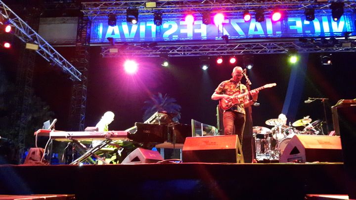 Première soirée de concerts&nbsp;au&nbsp;Nice jazz festival. (ANNE CHEPEAU / RADIO FRANCE)