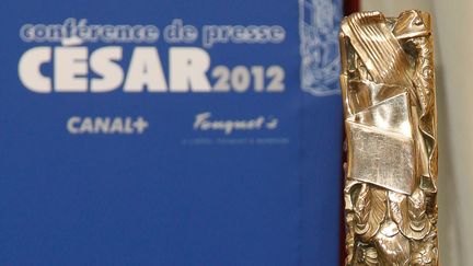 La statuette des César (Paris, 27 janvier 2012) (TIBOUL / MAXPPP)