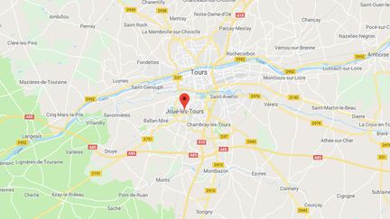 Joué-les-Tours, en Indre-et-Loire. (GOOGLE MAPS)