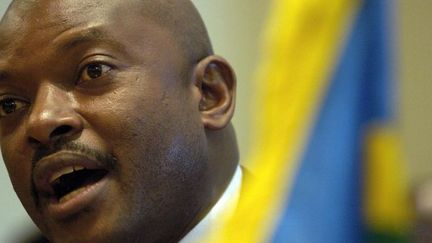 Le président du Burundi Pierre Nkurunziza au pouvoir depuis 2005. L'opposition le soupçonne de vouloir briguer un troisième mandat "inconstitutionnel" (Photo AFP/Jose Cendon)