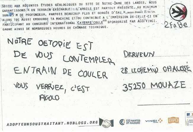 &nbsp; (Exemple de carte de menaces visant une entreprise © Radio France)