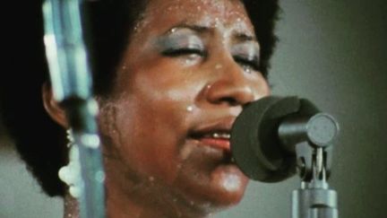 Aretha Franklin en 1972, dans le documentaire "Amazing Grace" de Sydney Pollack. (AMAZING GRACE MOVIE LLC)