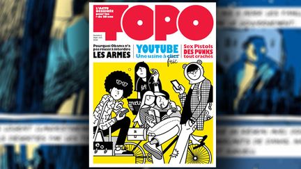 Numéro 1 de Topo, revue d'actu en BD pour les moins de 20 ans
