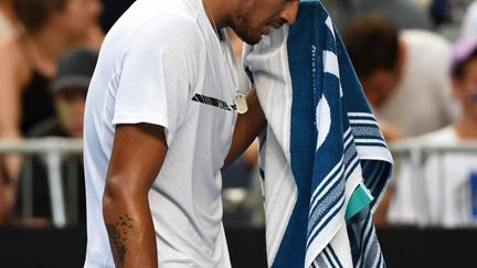 Le joueur australien Nick Kyrgios (MIKE FREY / BACKPAGE IMAGES LTD)