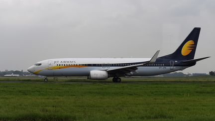 L'appareil appartient à la compagnie Jet Airways. (SAJJAD HUSSAIN / AFP)