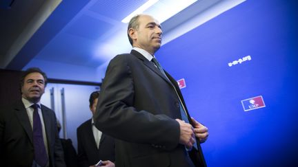 Jean-Francois Cop&eacute;, le 19 novembre 2012 au si&egrave;ge de l'UMP &agrave; Paris,&nbsp;&nbsp;apr&egrave;s l'annonce de sa victoire &agrave; l'&eacute;lection du pr&eacute;sident du parti. ( MAXPPP)