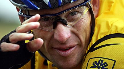 Lance Armstrong sur le Tour de France, en juillet 2004. (JOEL SAGET / AFP)