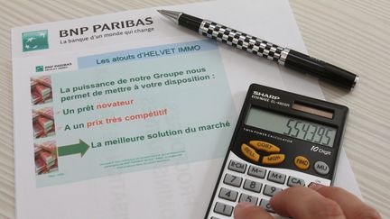 La BNP Paribas a été condamnée une première fois en 2020 dans l'affaire Helvet Immo. (JEAN-FRANCOIS FREY / MAXPPP)