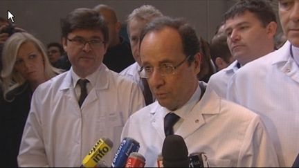 François Hollande visite l'usine Eolane (FranceTV)