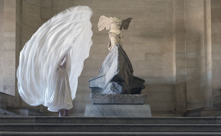 Le spectacle "Danses non humaines" de Jérôme Bel et Estelle Zhong Mengual au Musée du Louvre (Véronique Ellena)