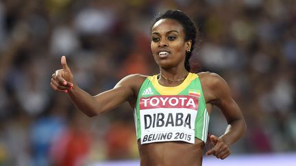 Genzebe Dibaba est la grande favorite du 1500m dames. (JULIEN CROSNIER / DPPI MEDIA)